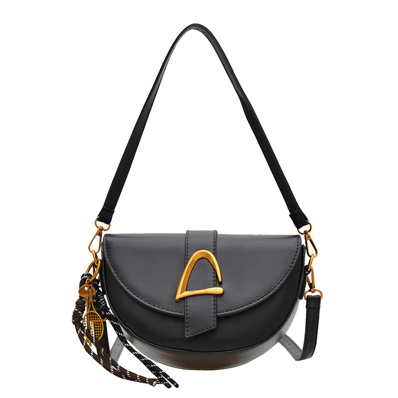 Chenova Retro Saddle Shoulder Bag